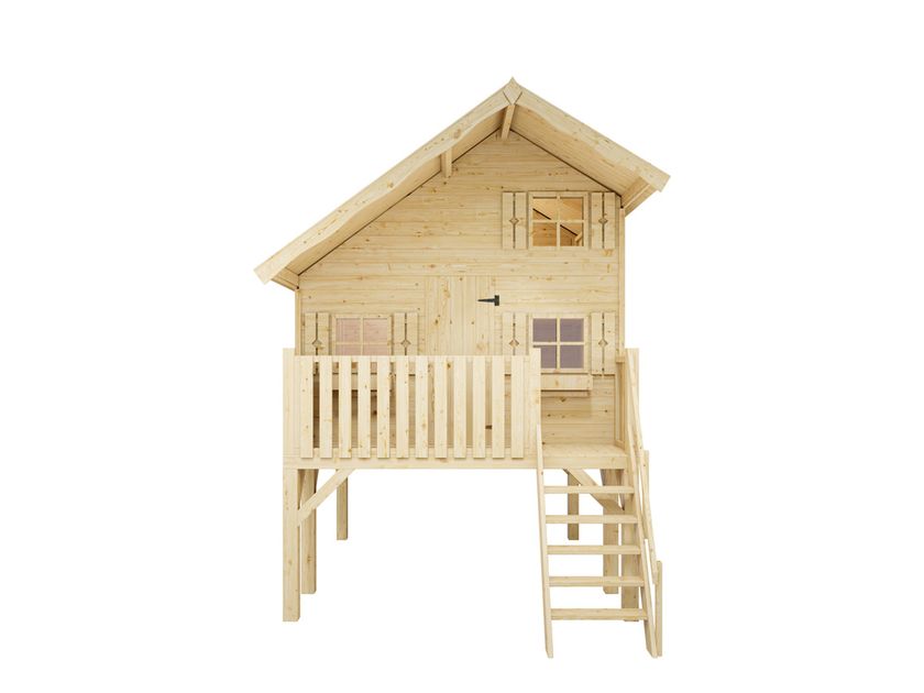 Stelzenhaus Tom XL mit Veranda, Freisteller